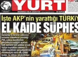 Yurt gazetesi PKK’yı akladı