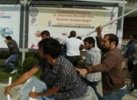 Kur’an dağıtan AGD’lilere çirkin saldırı