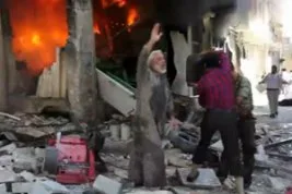 Şam ve Halep ağır silahlarla bombalanıyor