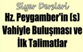 Hay-Der’de “Vahyin Başlangıcı” konuşulacak