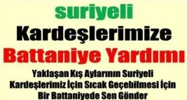 Dâvet Platformu’ndan yardım kampanyası