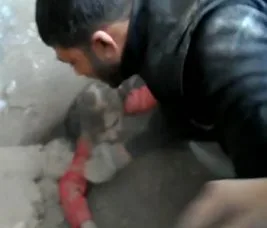 Halep’te katliam; yine siviller bombalandı (VİDEO)
