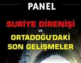 Dayanışma Platformu’ndan “Suriye Paneli”ne davet