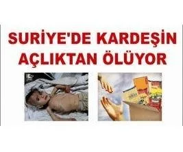 Gıda kolisi kampanyasında bugün son gün