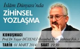 Venhar’da konu “Zihinsel Yozlaşma”