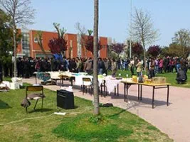 YTÜ’de Suriye standına soldan alçakça saldırı