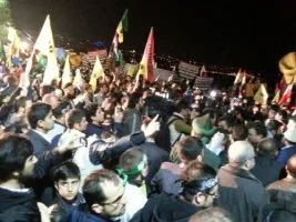 İdam kararlarına Mısır konsolosluğu önünde protesto