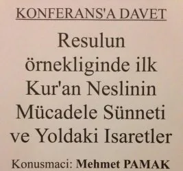 Almanya’da “İlk Neslin Mücadele Örnekliği” konferansı