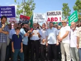 Ankara’da Gazze için eylem ve gıyabi cenaze namazı