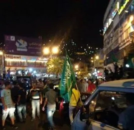 Gazzeliler direnişin zaferini kutladı (VİDEO)
