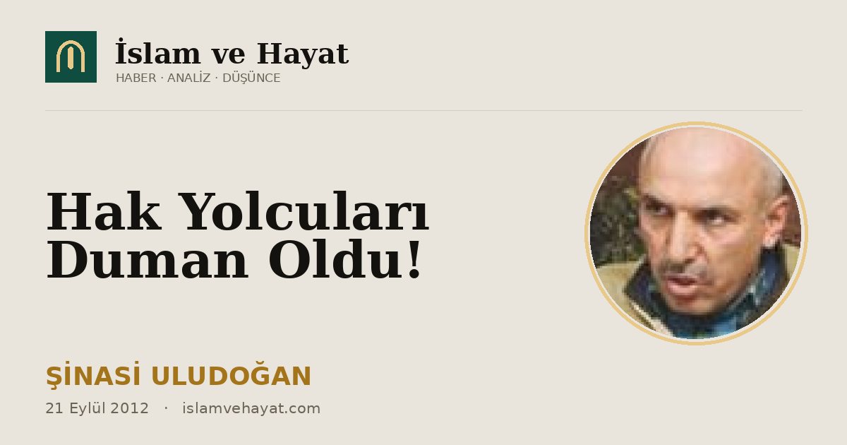 Hak Yolcuları Duman Oldu!