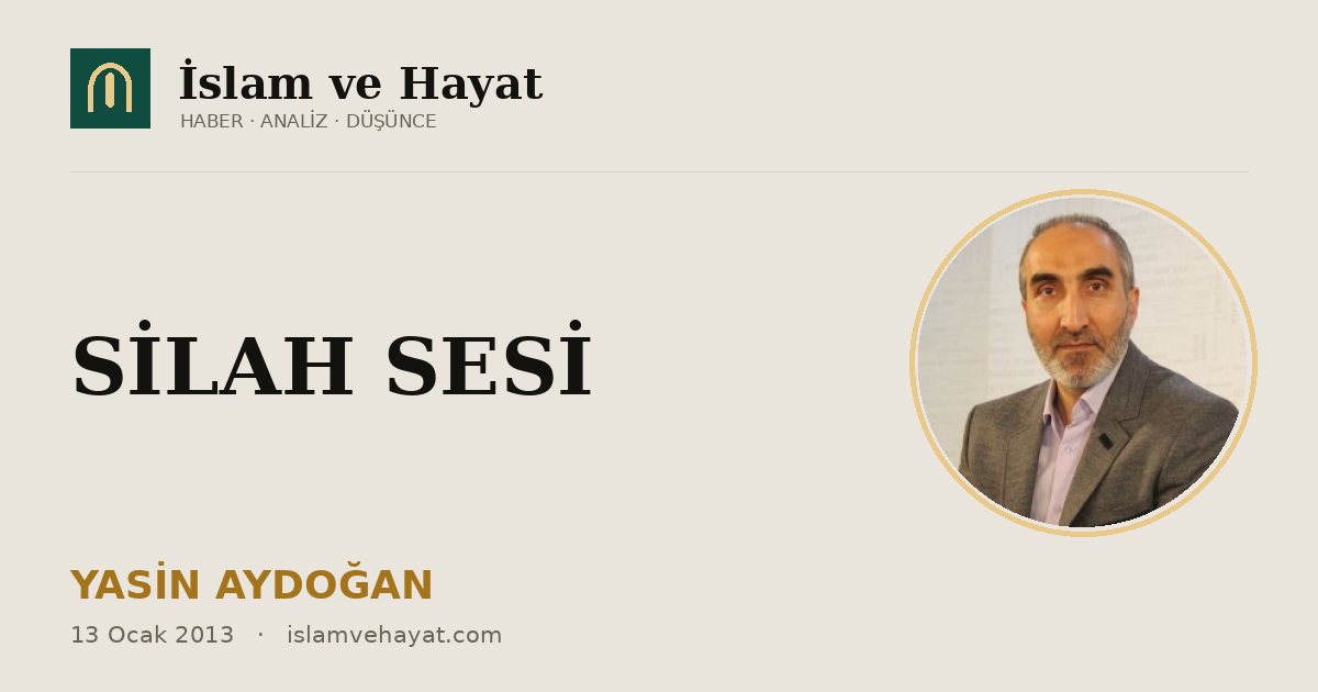 SİLAH SESİ