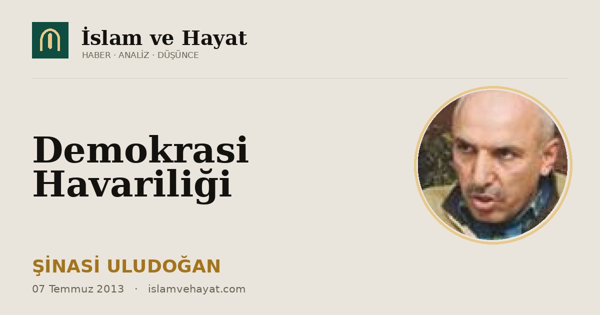 Demokrasi Havariliği