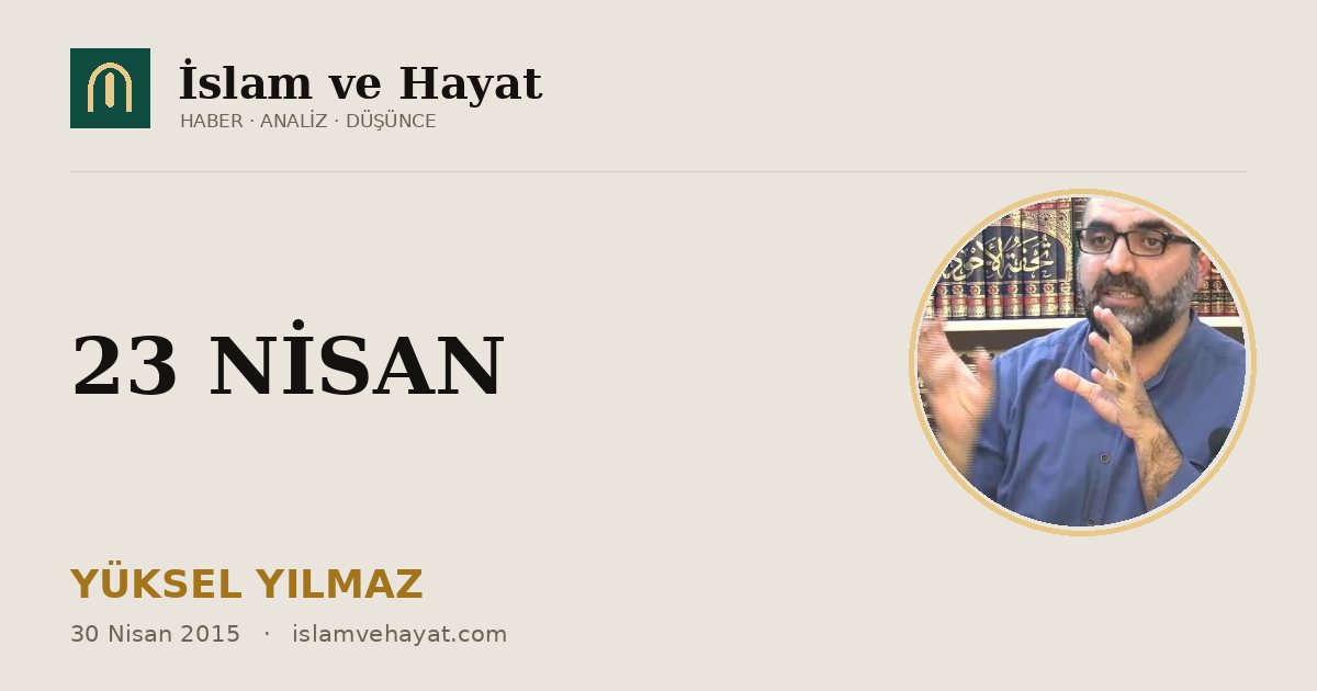 23 NİSAN