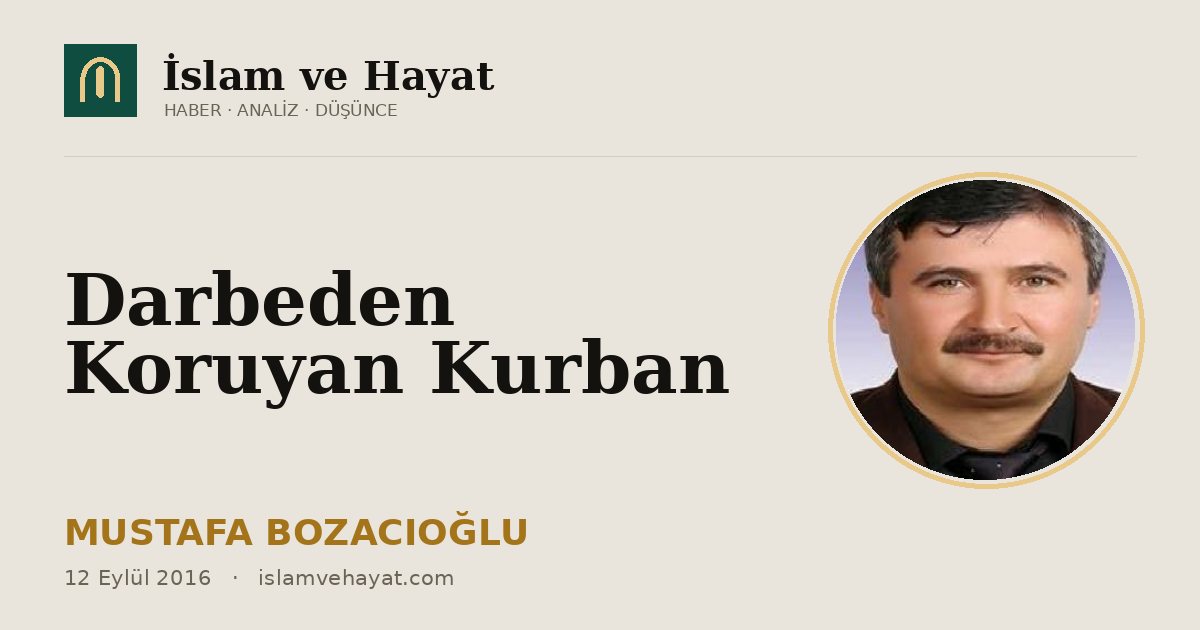 Darbeden Koruyan Kurban