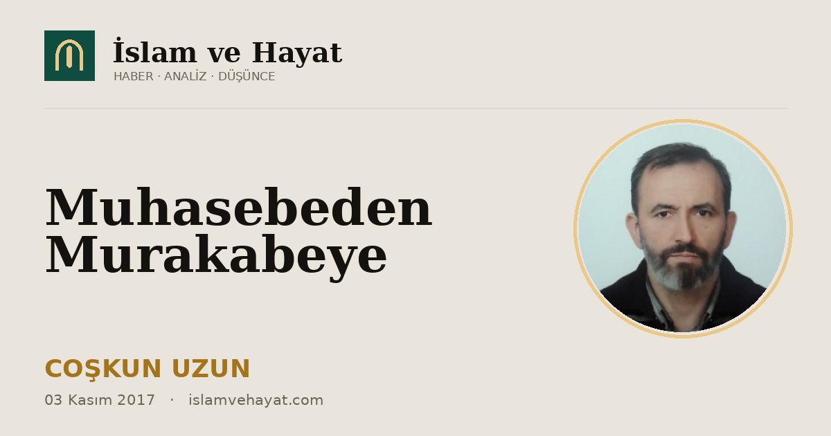 Muhasebeden Murakabeye