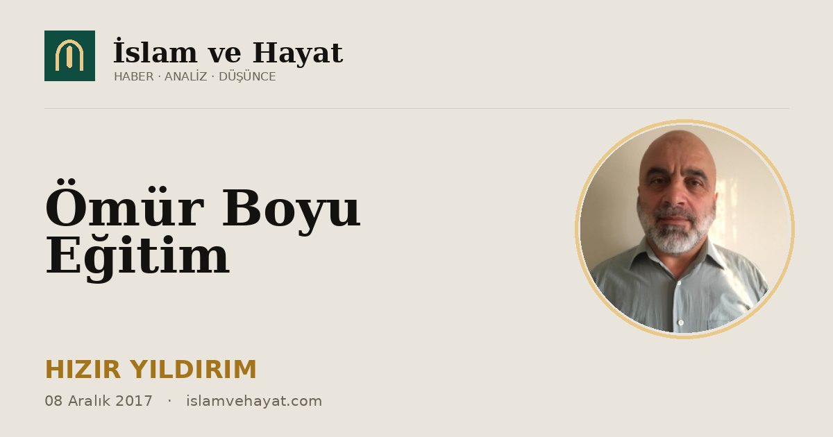 Ömür Boyu Eğitim