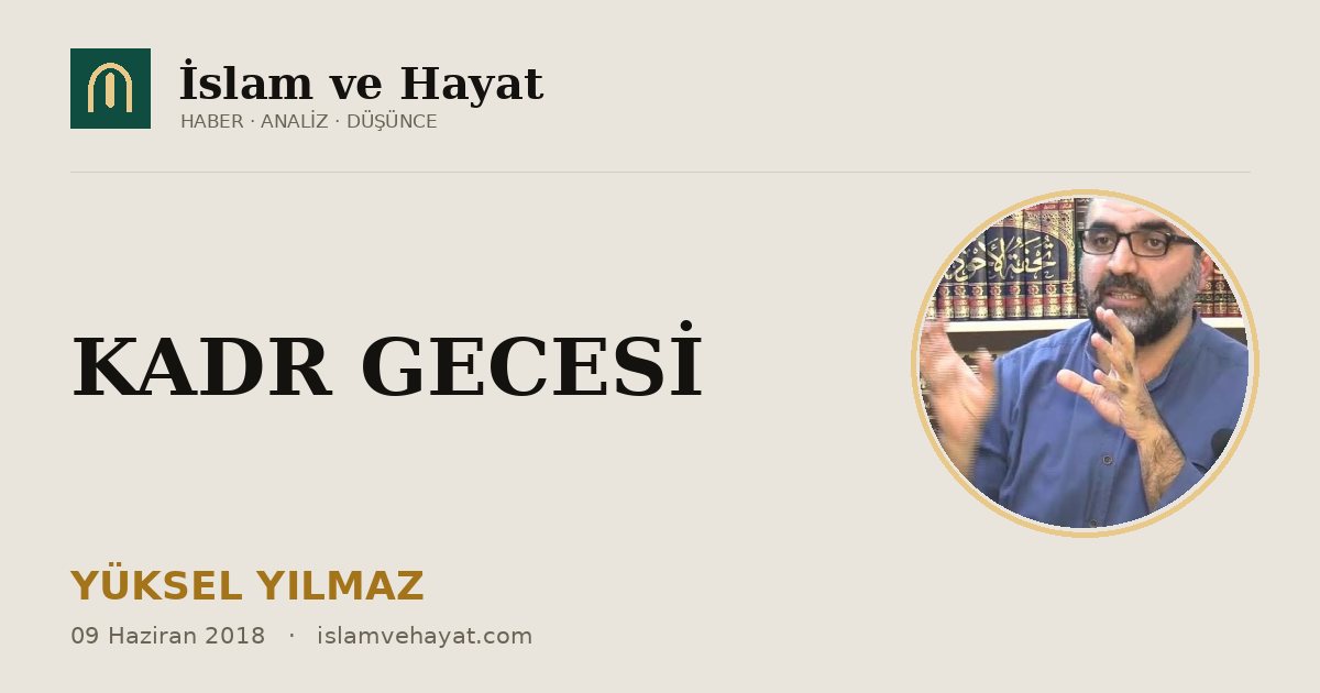 KADR GECESİ