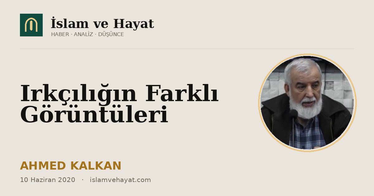 Irkçılığın Farklı Görüntüleri