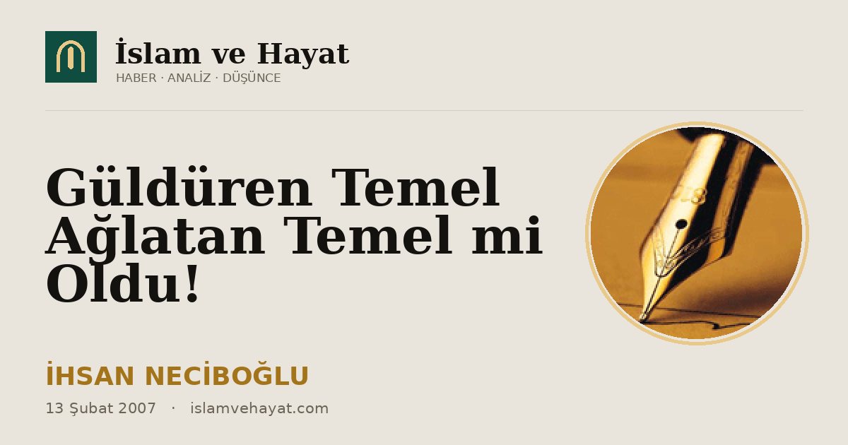 Güldüren Temel Ağlatan Temel mi Oldu!