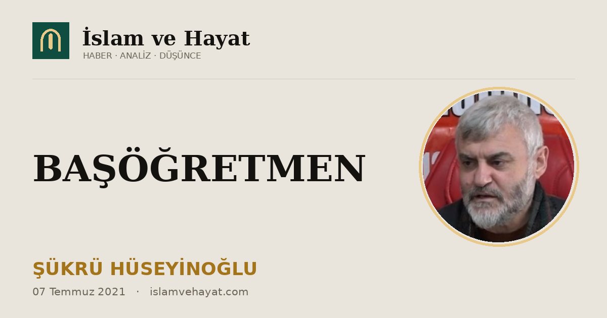 BAŞÖĞRETMEN