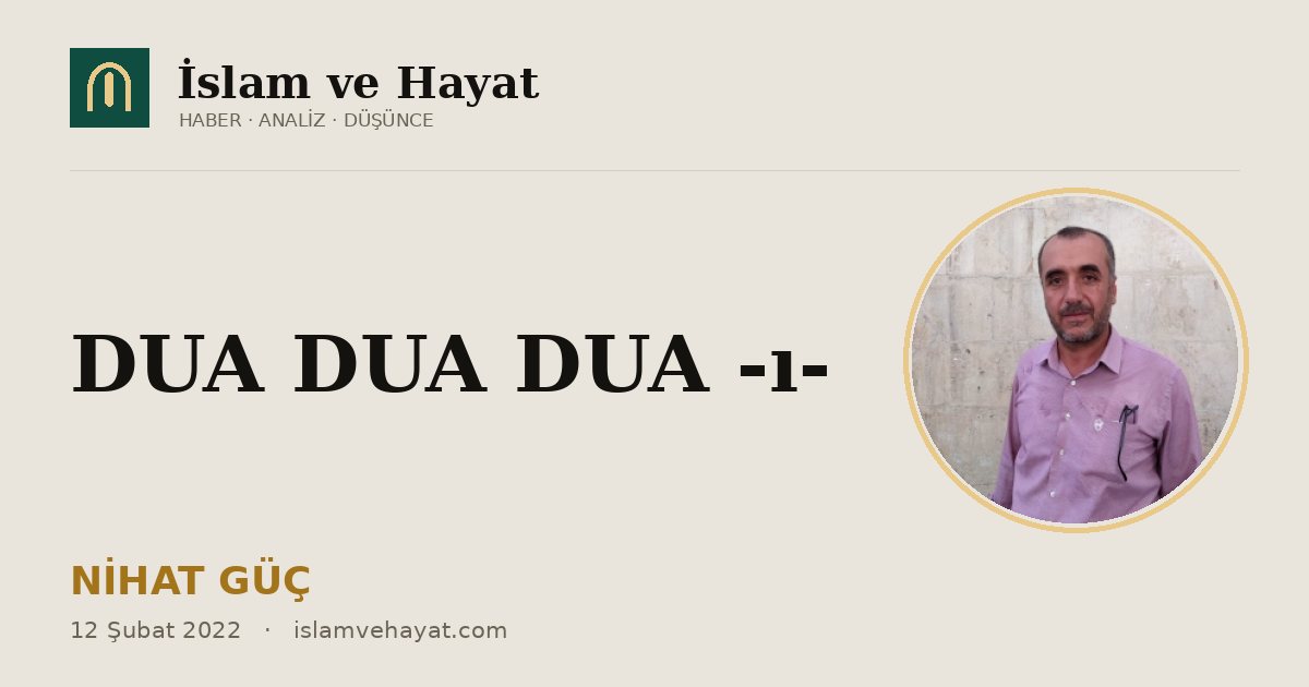 DUA DUA DUA -ı-