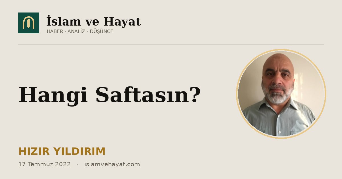 Hangi Saftasın?