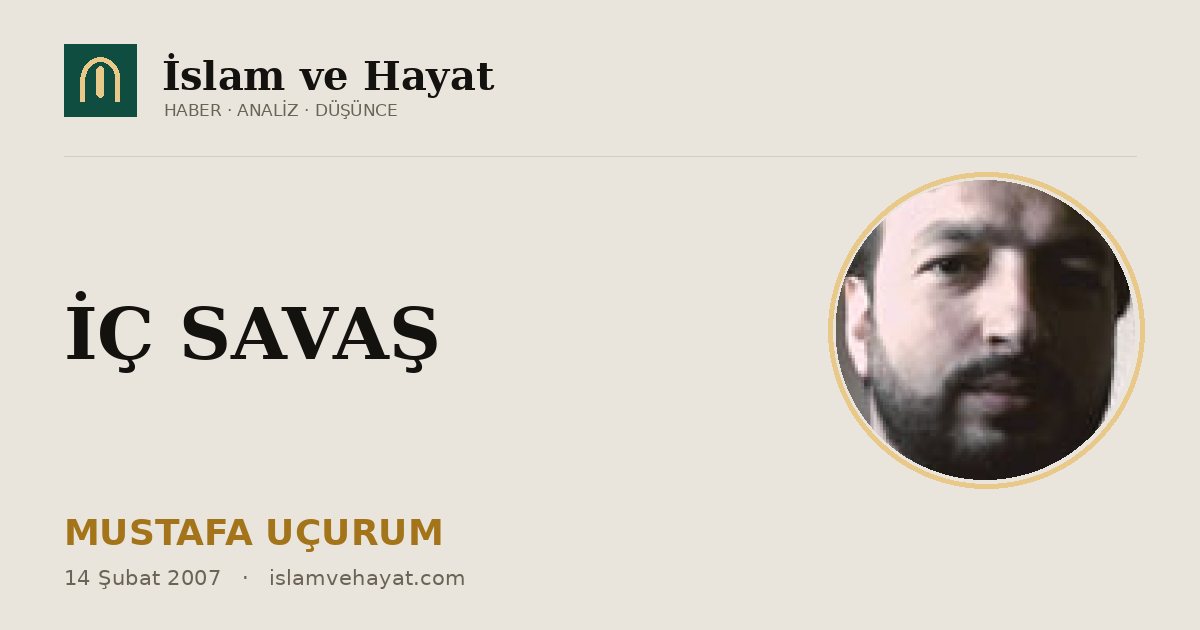 İÇ SAVAŞ