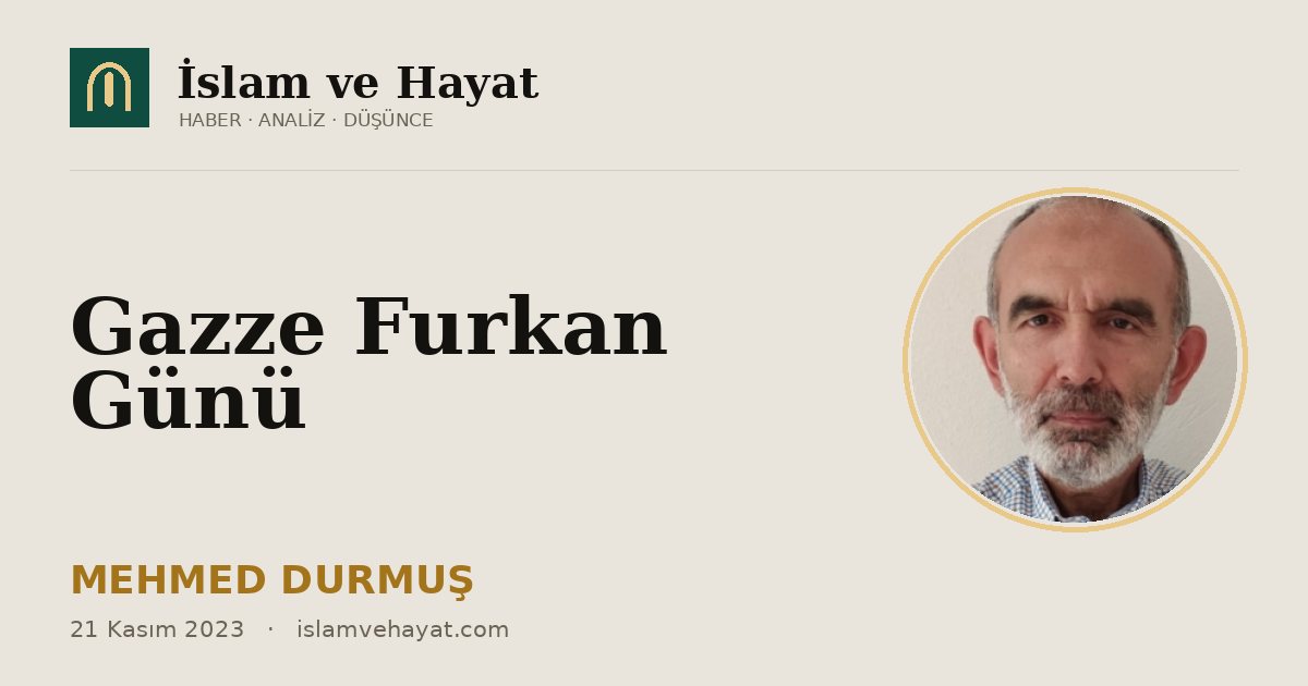 Gazze Furkan Günü