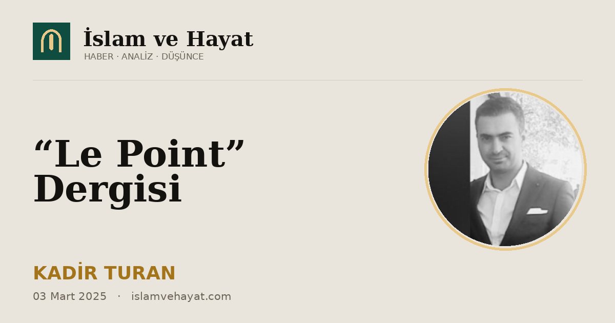 “Le Point” Dergisi