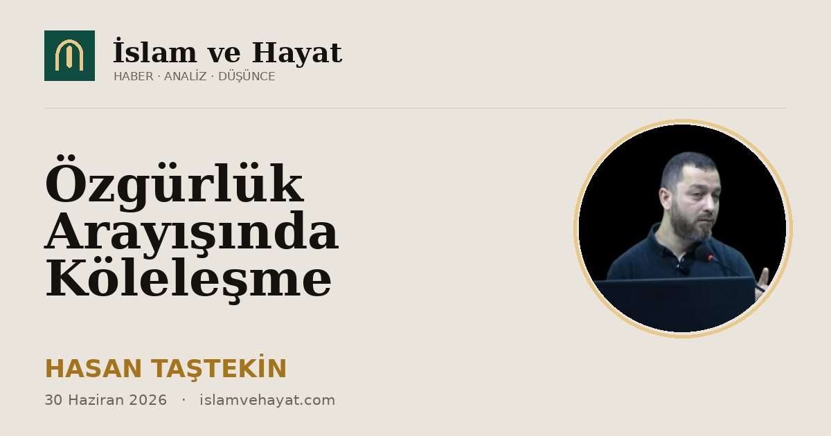 Özgürlük Arayışında Köleleşme