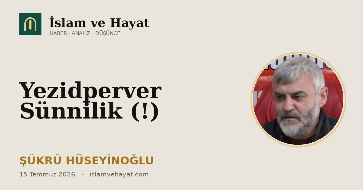 Yezidperver Sünnilik (!)