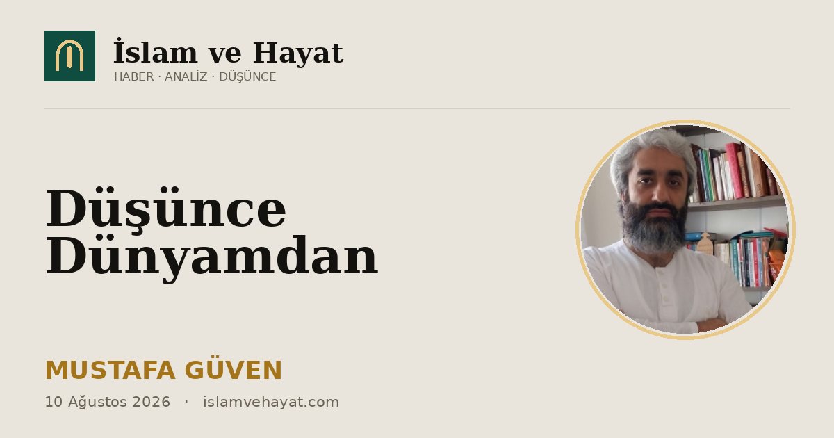 Düşünce Dünyamdan