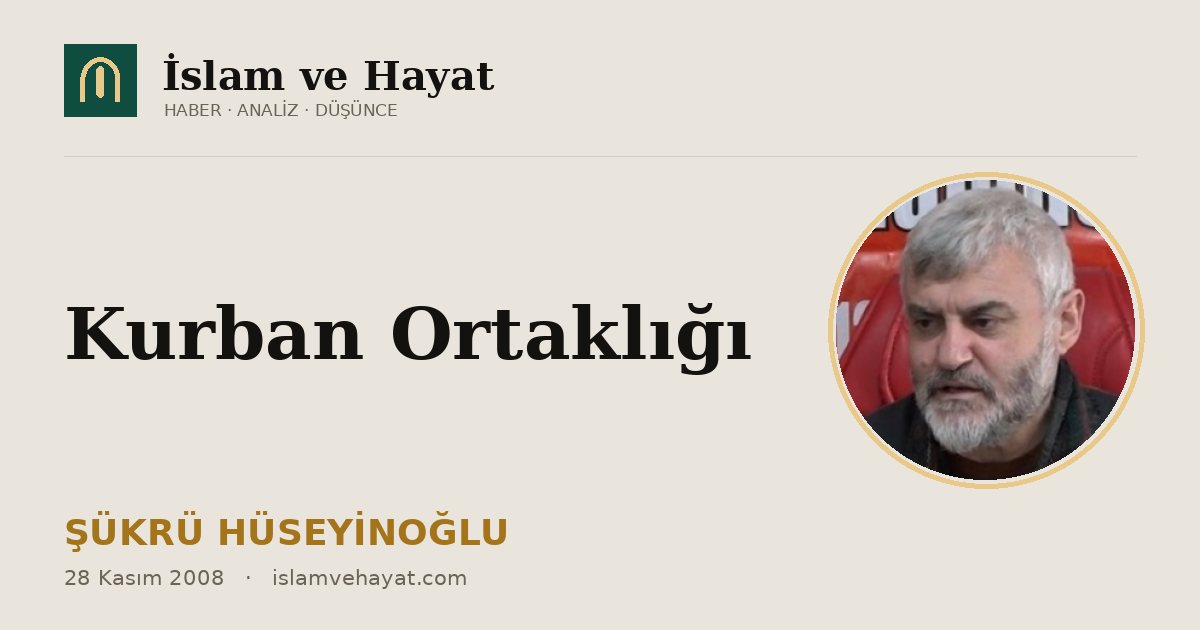 Kurban Ortaklığı