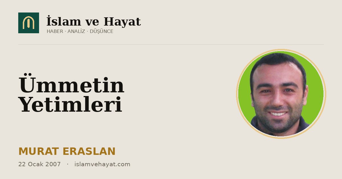Ümmetin Yetimleri