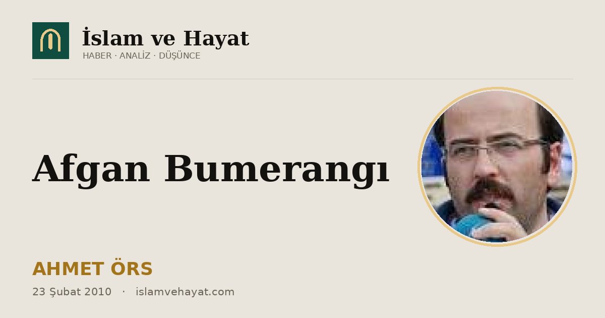 Afgan Bumerangı