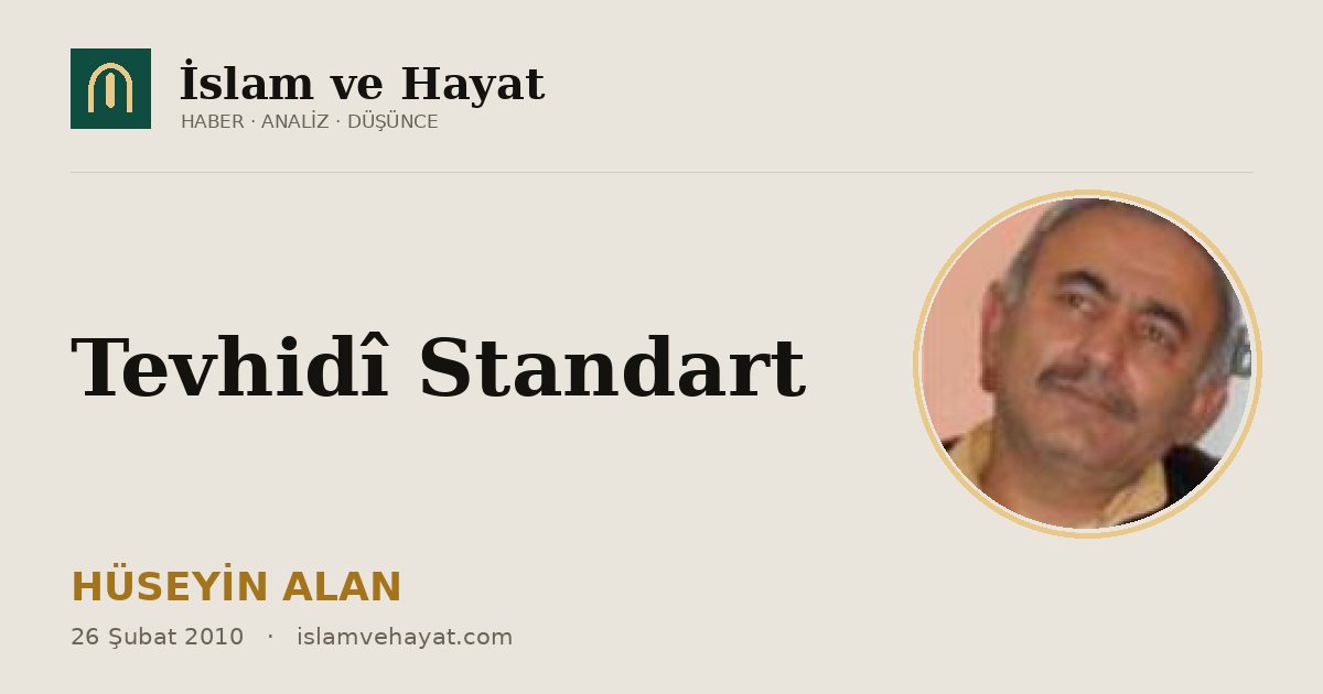 Tevhidî Standart