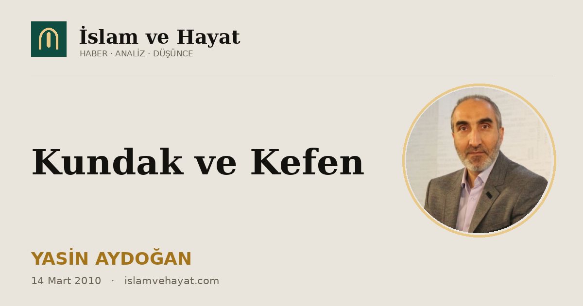 Kundak ve Kefen