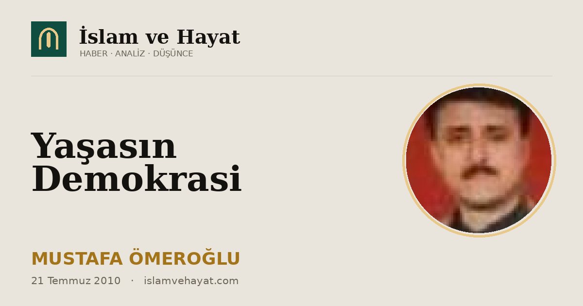 Yaşasın Demokrasi