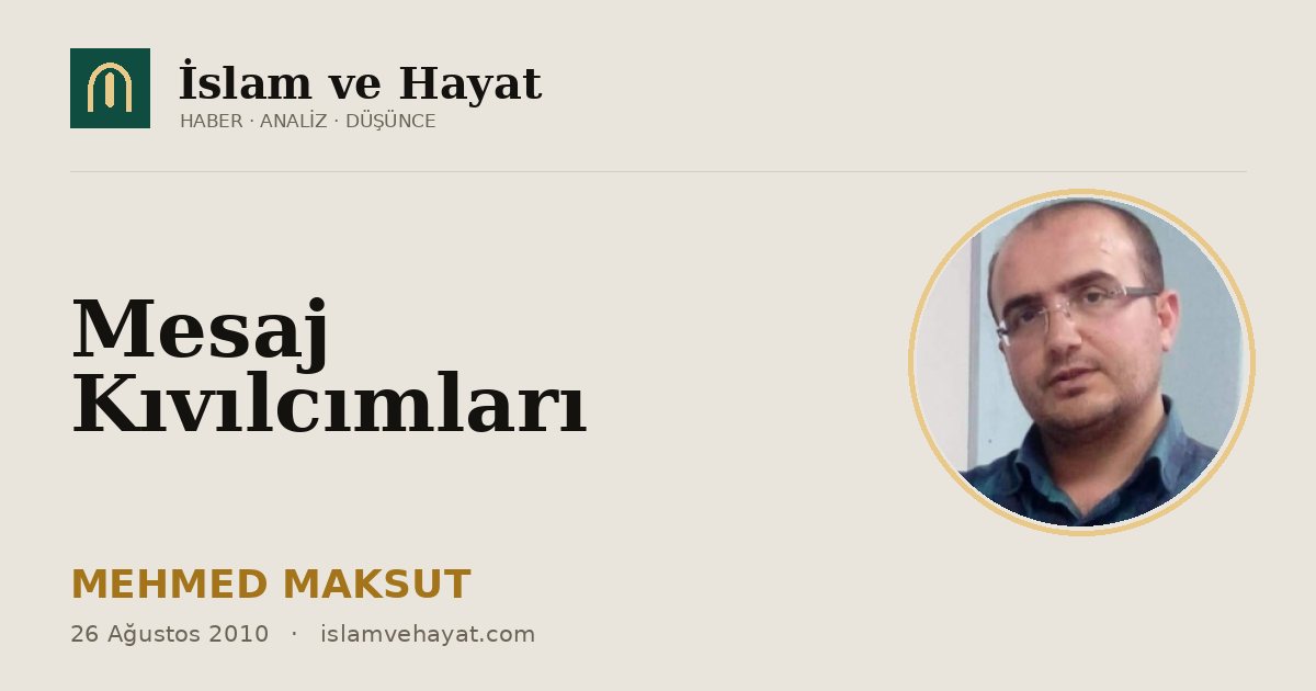 Mesaj Kıvılcımları