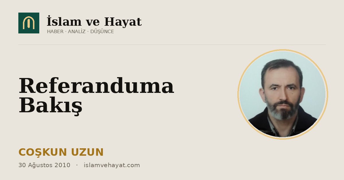Referanduma Bakış
