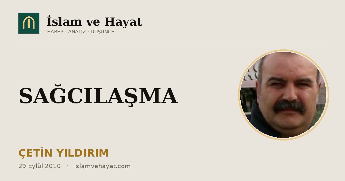 SAĞCILAŞMA