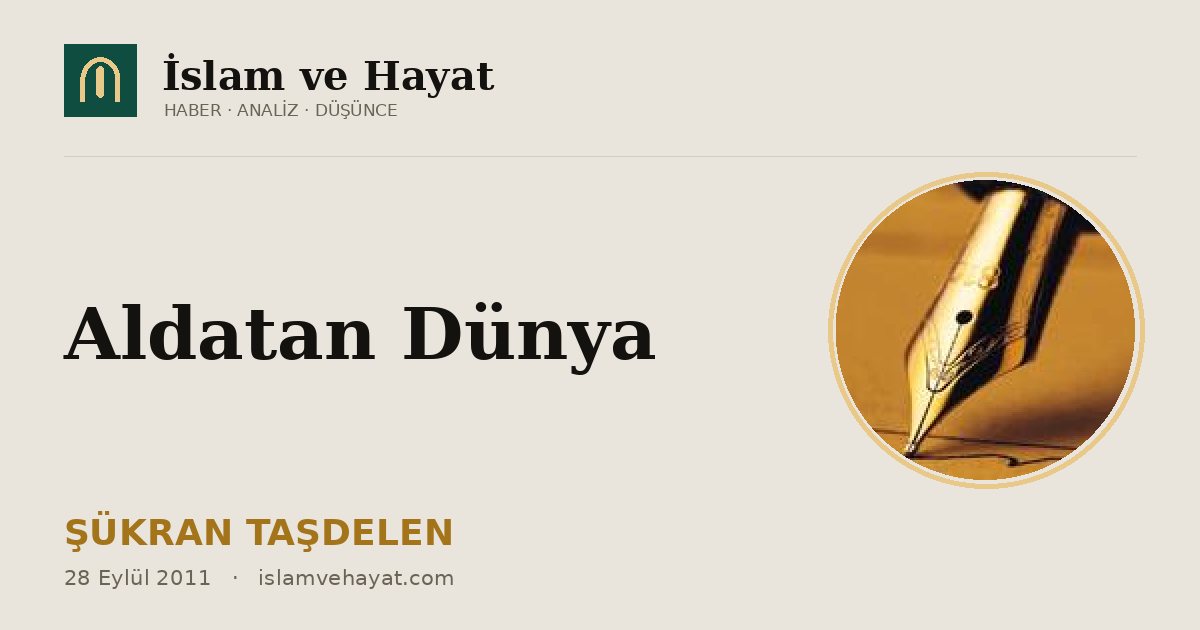 Aldatan Dünya