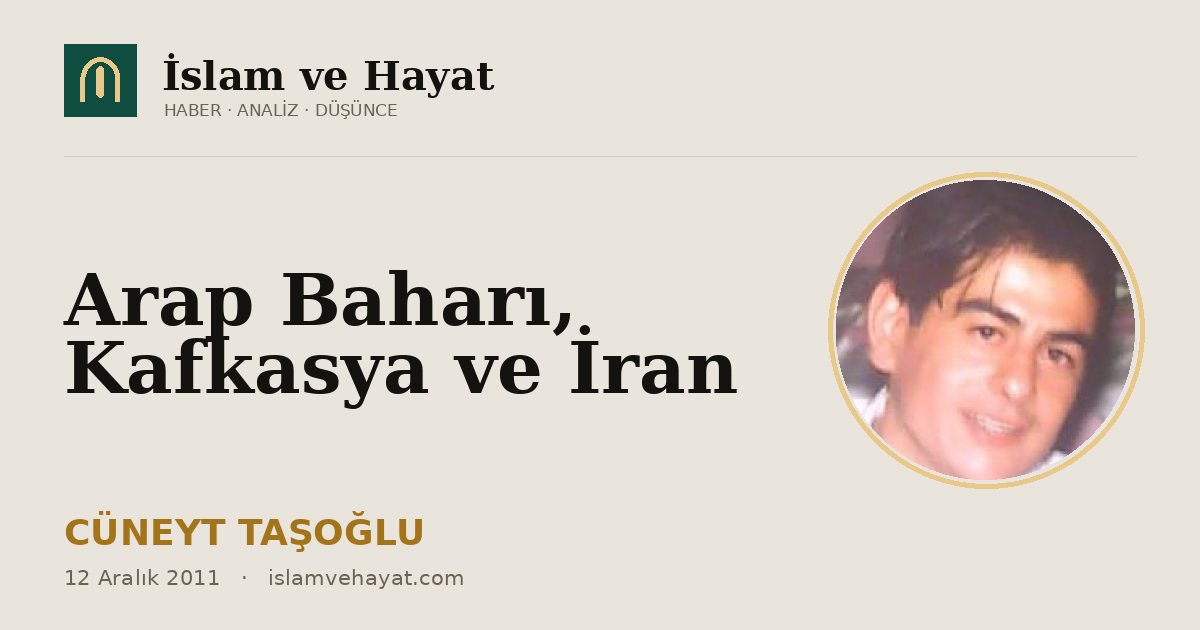 Arap Baharı, Kafkasya ve İran