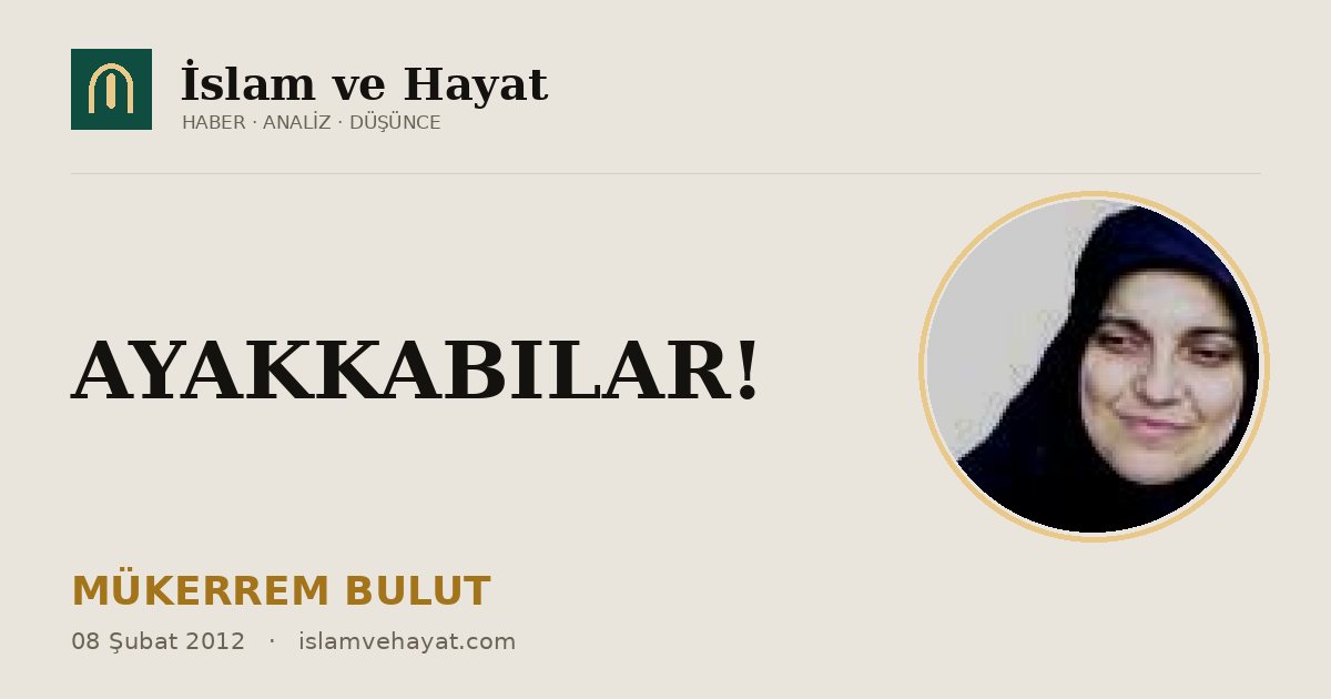 AYAKKABILAR!