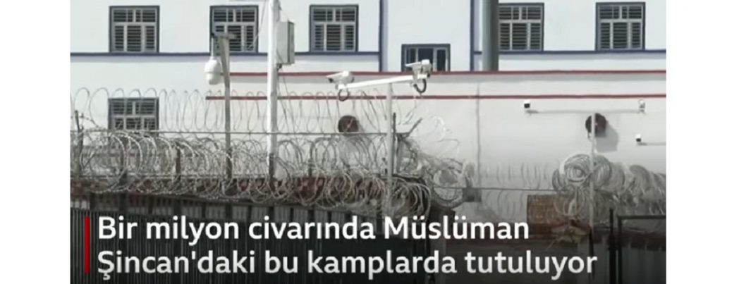 Çin’in Uygur Türklerine yönelik ‘beyin yıkama’ kampları (VİDEO)