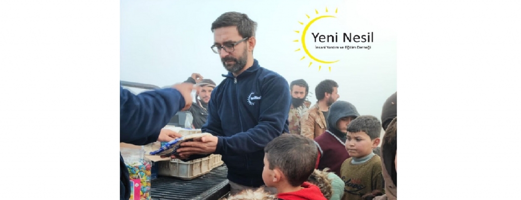 Yeni Nesil Derneği’nden Suriye’de insani yardım (VİDEO)