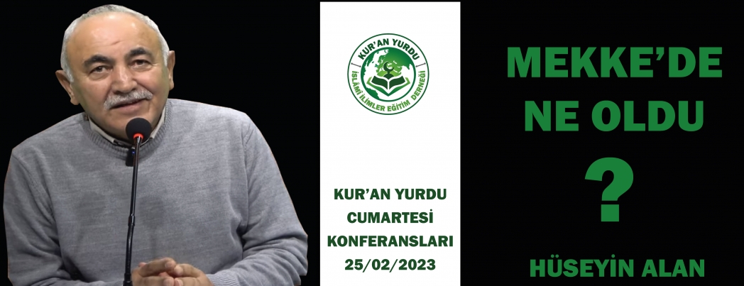 Kur’an Yurdu’nda Cumartesi Konferansı