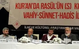 “Vahiy-Sünnet-Hadis” paneli (VİDEO)