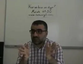 Maide 41-50: Allah’ın indirdikleriyle hükmetmeyenler (VİDEO)